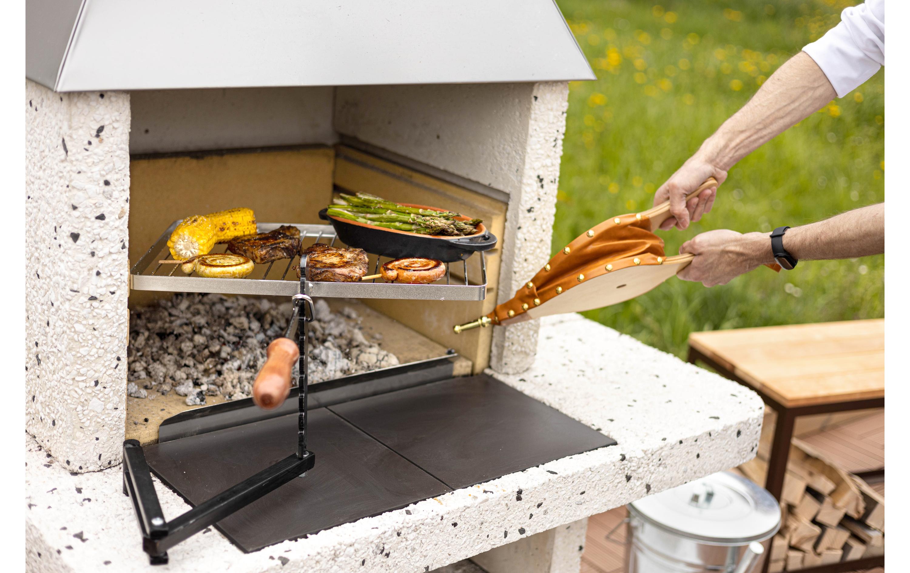 Grillrost Einlage, 46 x 32.5 cmRost zu Schwenkarm