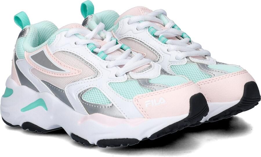 Fila Ray Tracer sneakers turquoise lichtroze