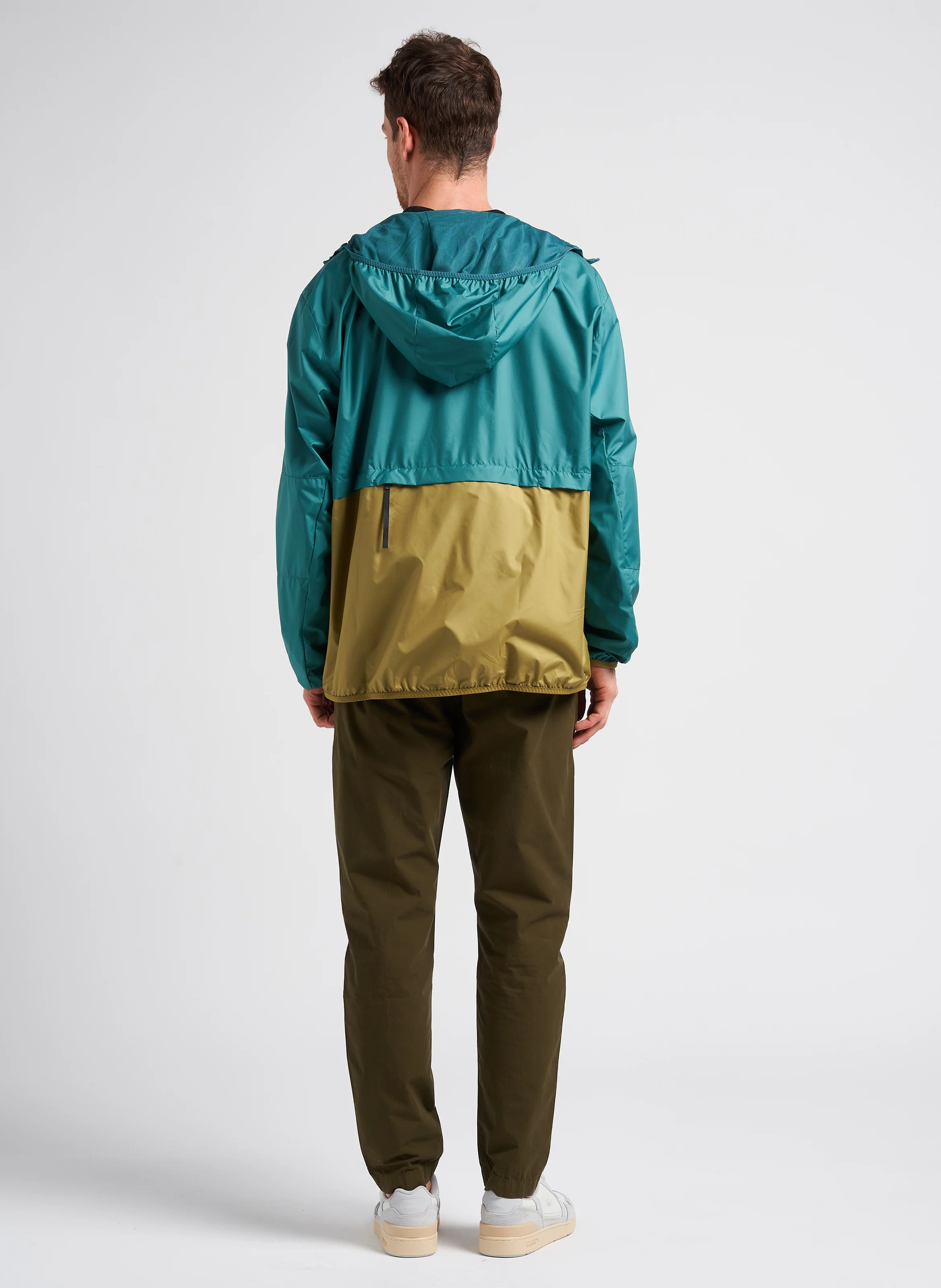 Veste coupe-vente à capuche| Beige