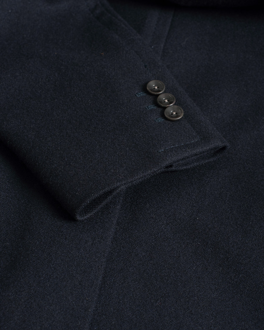 Boglioli Dover Wool Coat Navy 50