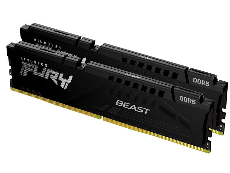 Kingston DDR5-RAM FURY Beast 5600 MHz 2x 32 GB High-Performance Arbeitsspeicher