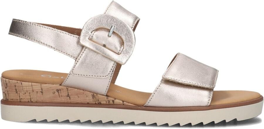 Gabor Sleehaksandaaltjes Genua riemchensandaal zomerschoen comfort-schoen in breedte g (=breed)
