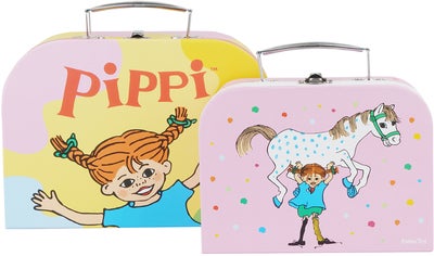 Barbo Toys Pippi Langstrømpe Kofferter 2-Pakk