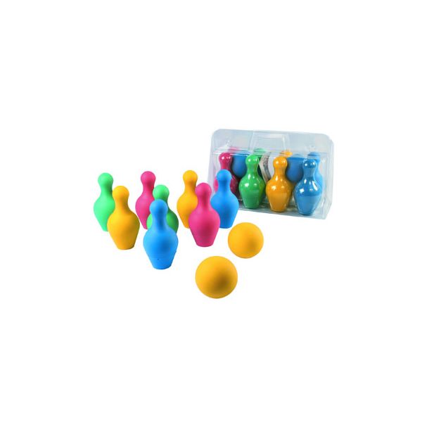 Amaya Jogo de Bolos em Foam 8 Peças e 2 Bolas Comprimento 18 cm - OFF068896CE