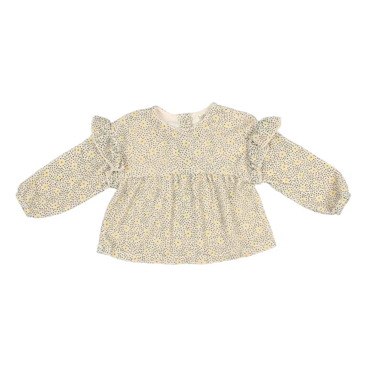 Búho Sweat Volants Fleuri | Sable