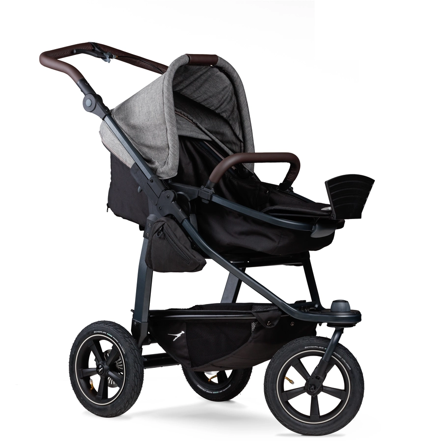 tfk Kombikinderwagen Mono 2 mit Luftrad premium grau