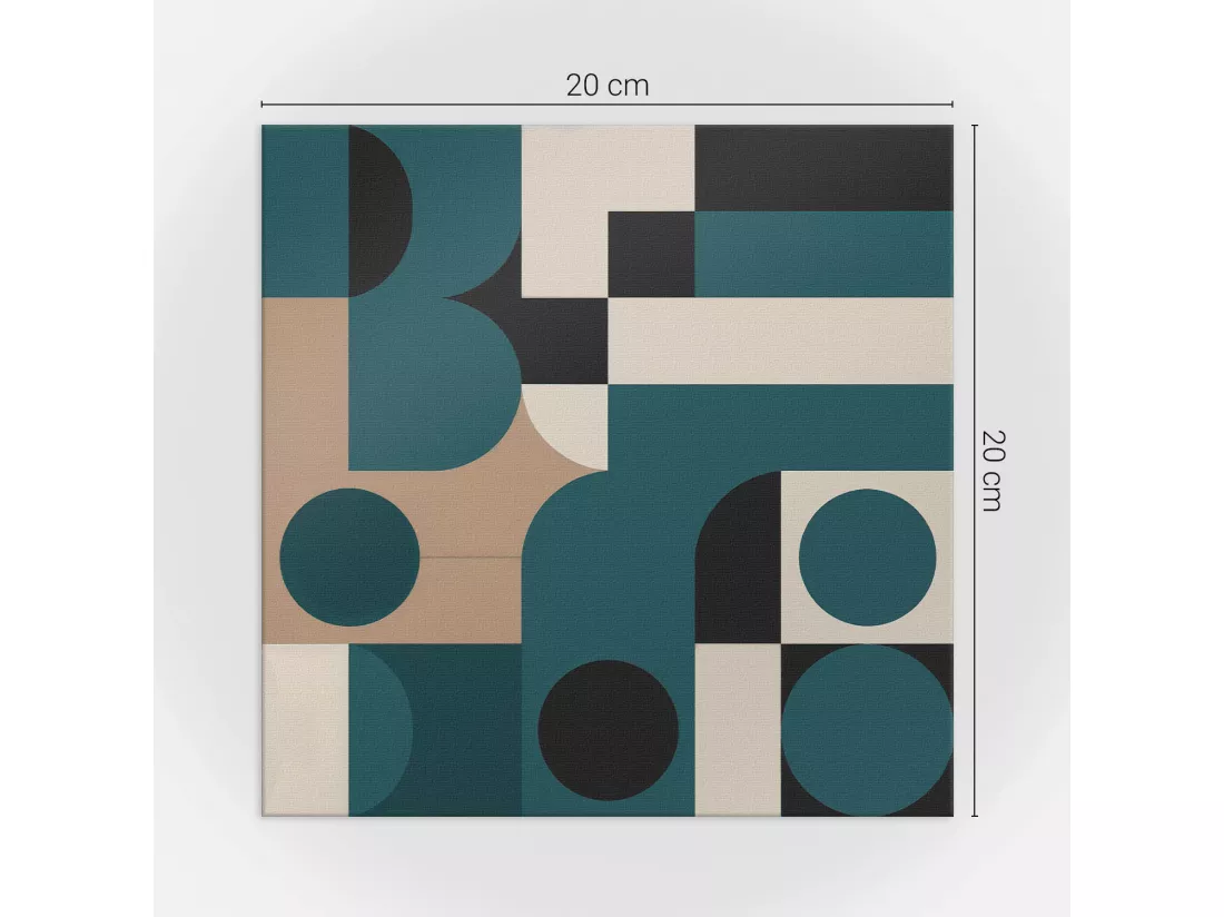 Carreaux autocollants PVC, Carrelage PVC adhésif - 20x20x20 - Formes et formes abstraites