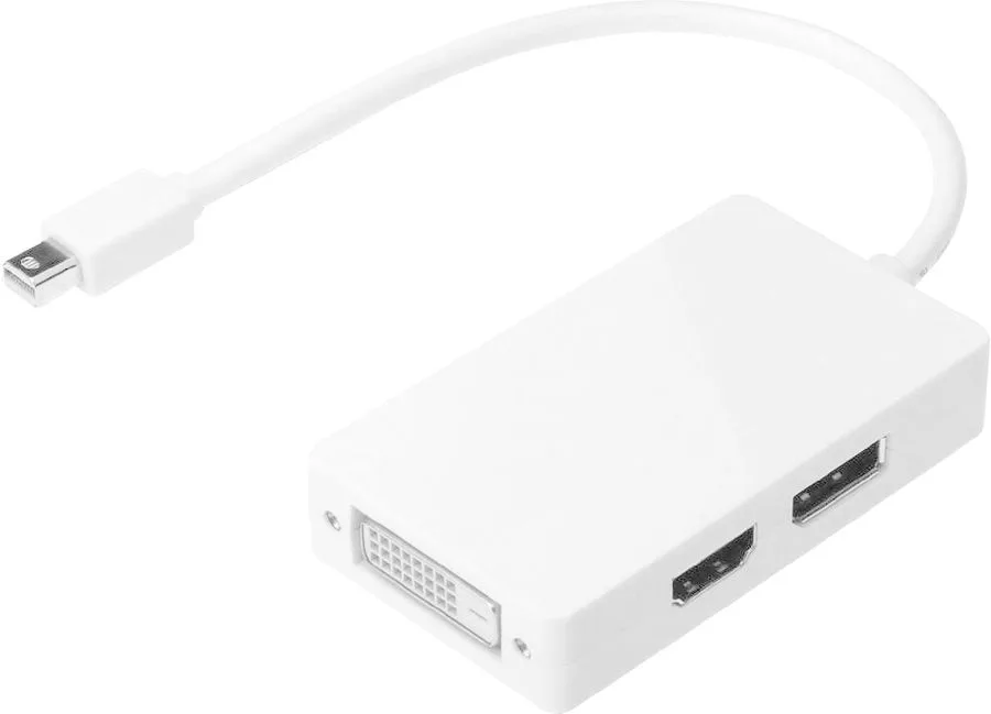 Adaptateur SVD Pro Mini Display port mâle / HDMI   DVI   DisplayPort femelle, longueur 0,20 m Adaptateurs vidéo