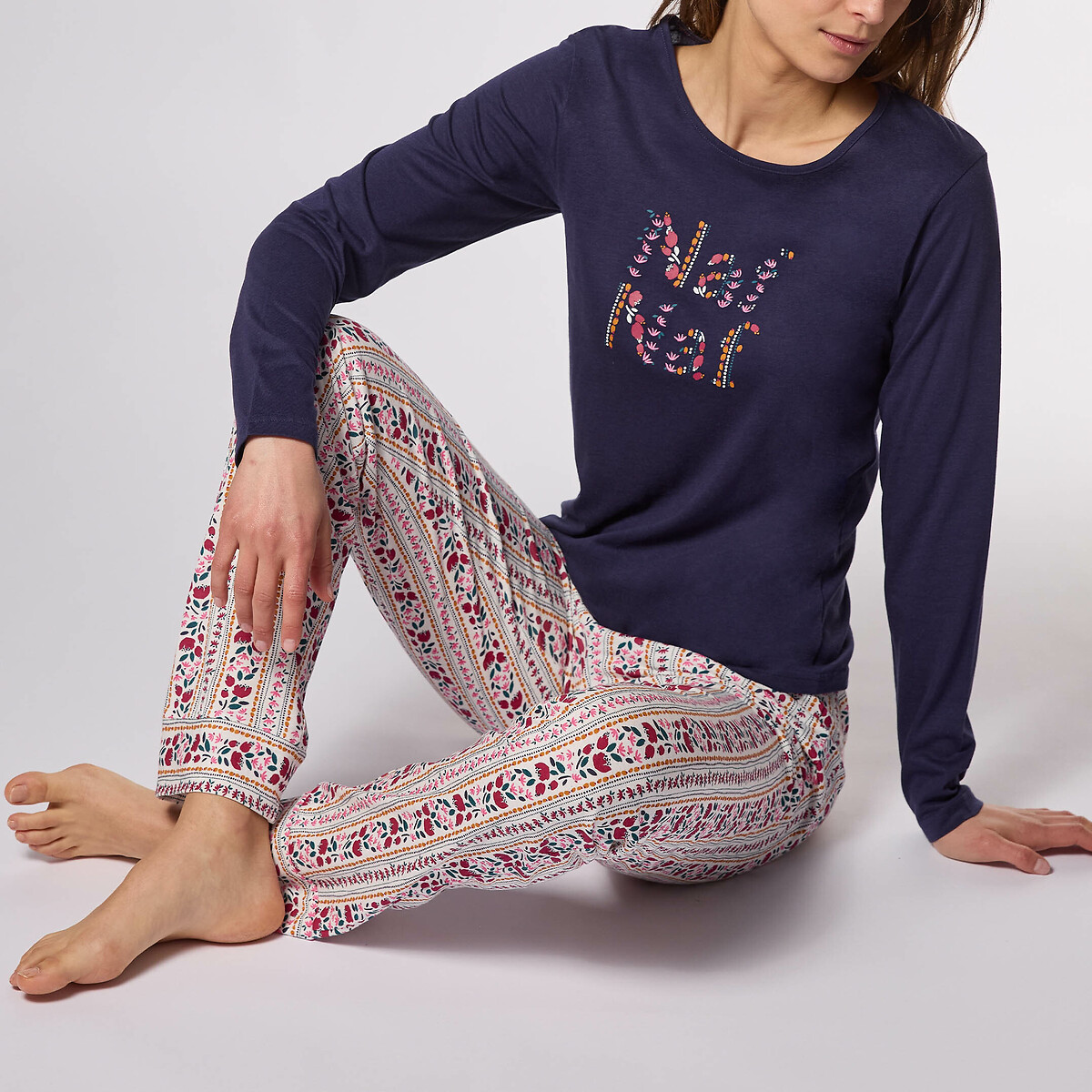 NAF NAF<br>Pijama em algodão e modal Banjo