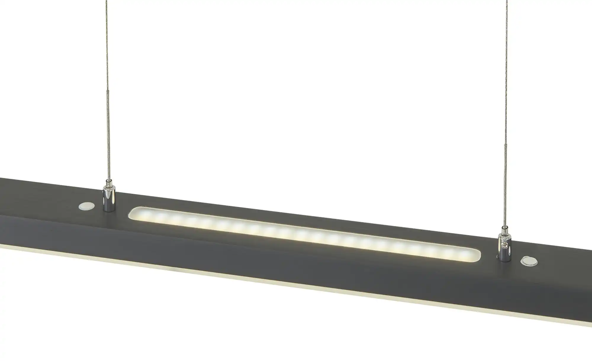 KHG LED-Pendelleuchte, dunkelgrau mit indirekter Beleuchtung