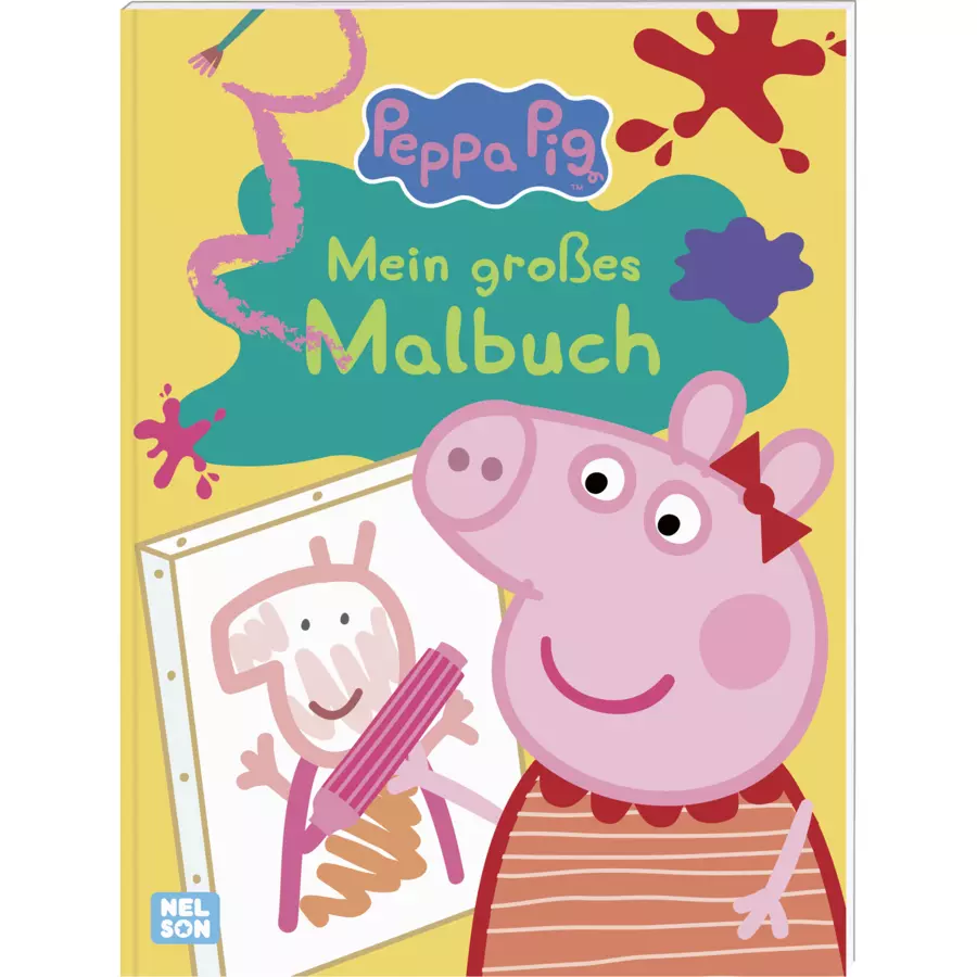 CARLSEN Peppa: Mein großes Malbuch