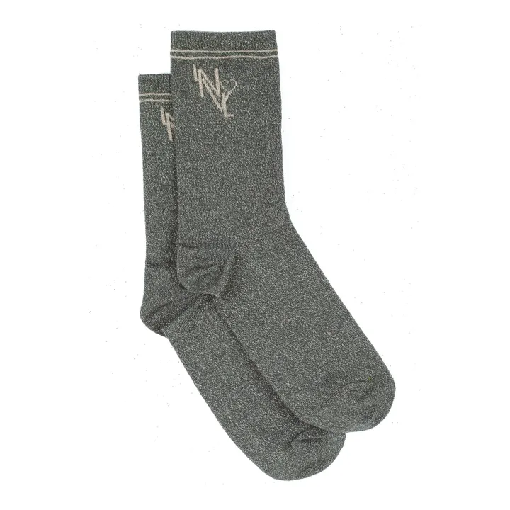 La Nouvelle Chaussettes LNV | Gris vert