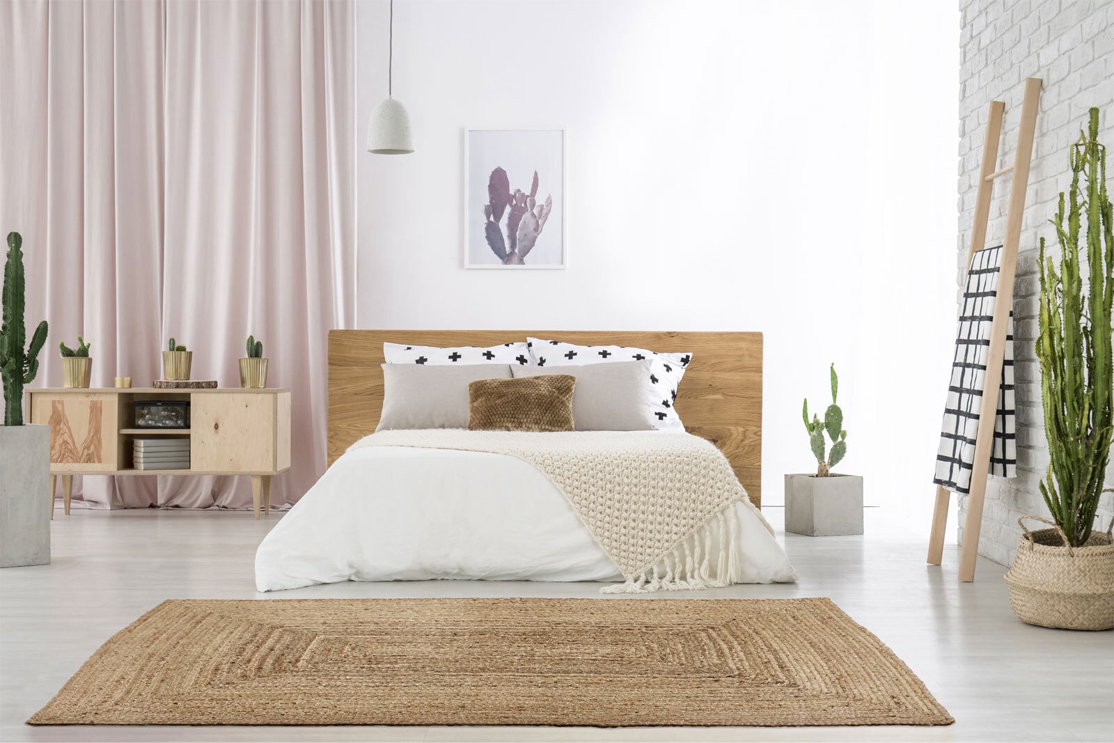 Jute-Teppich Salo 60 x 110 cm Natur