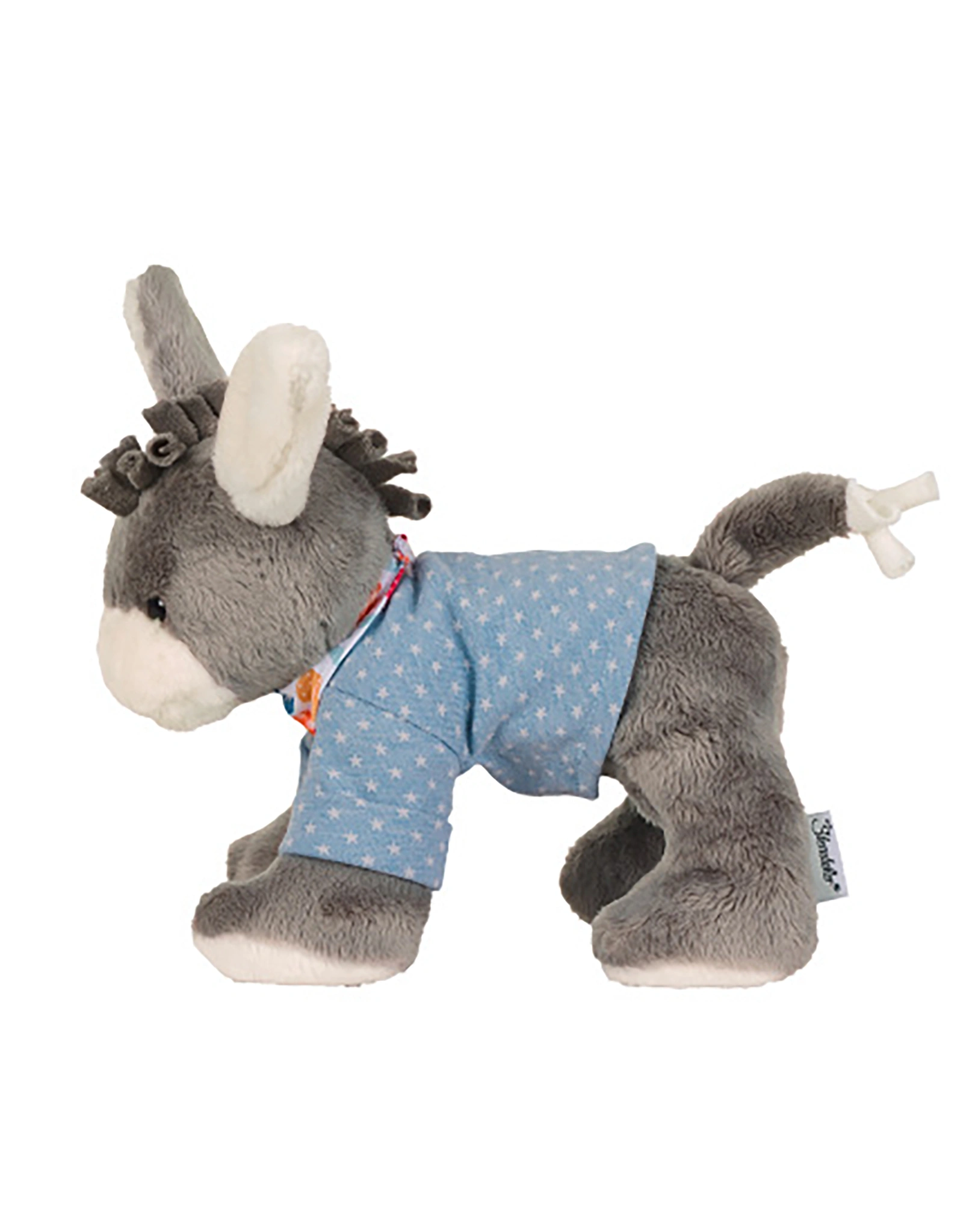 Kuscheltier EMMI ESEL (20cm) in grau