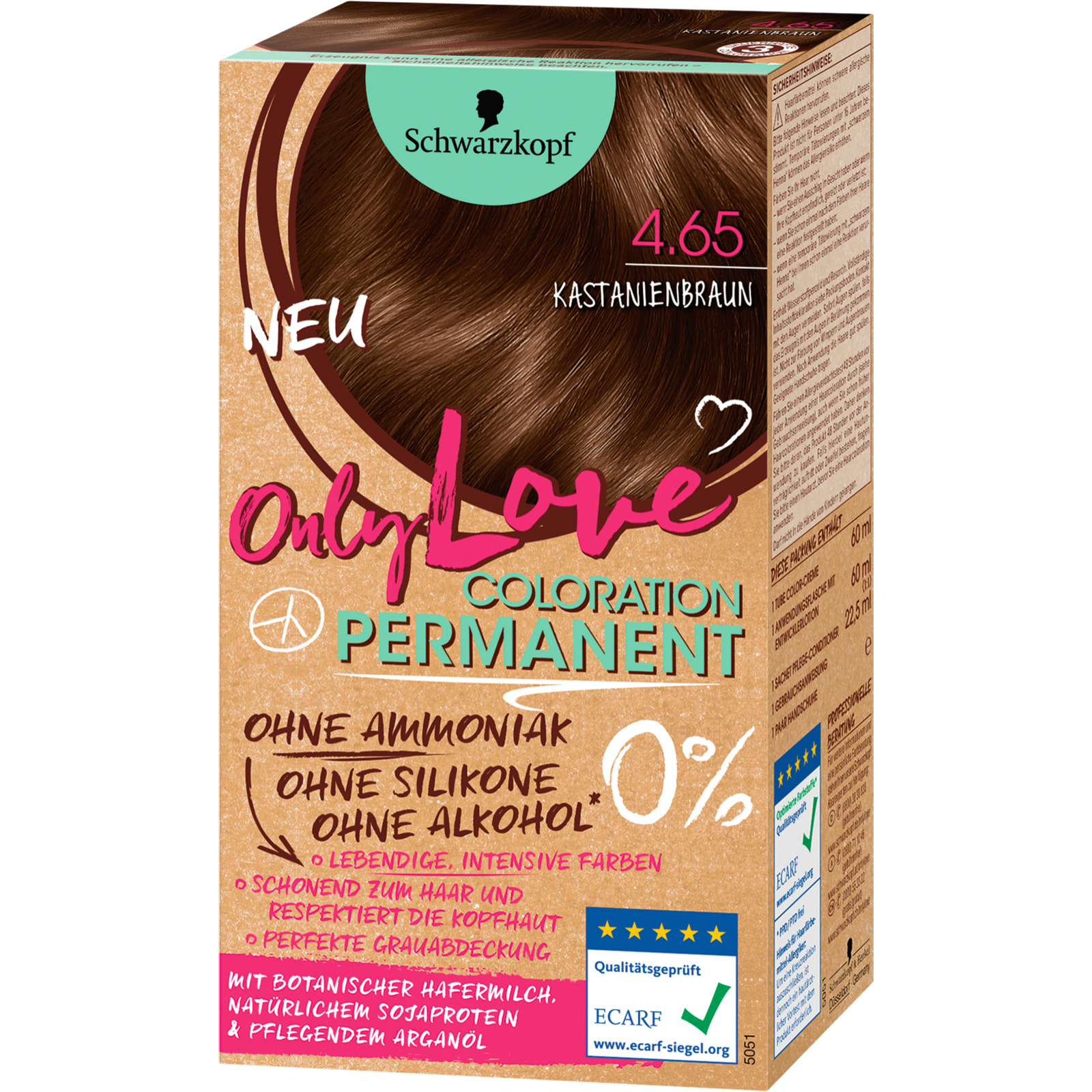 Only Love Col 4.65 Kastanienbraun