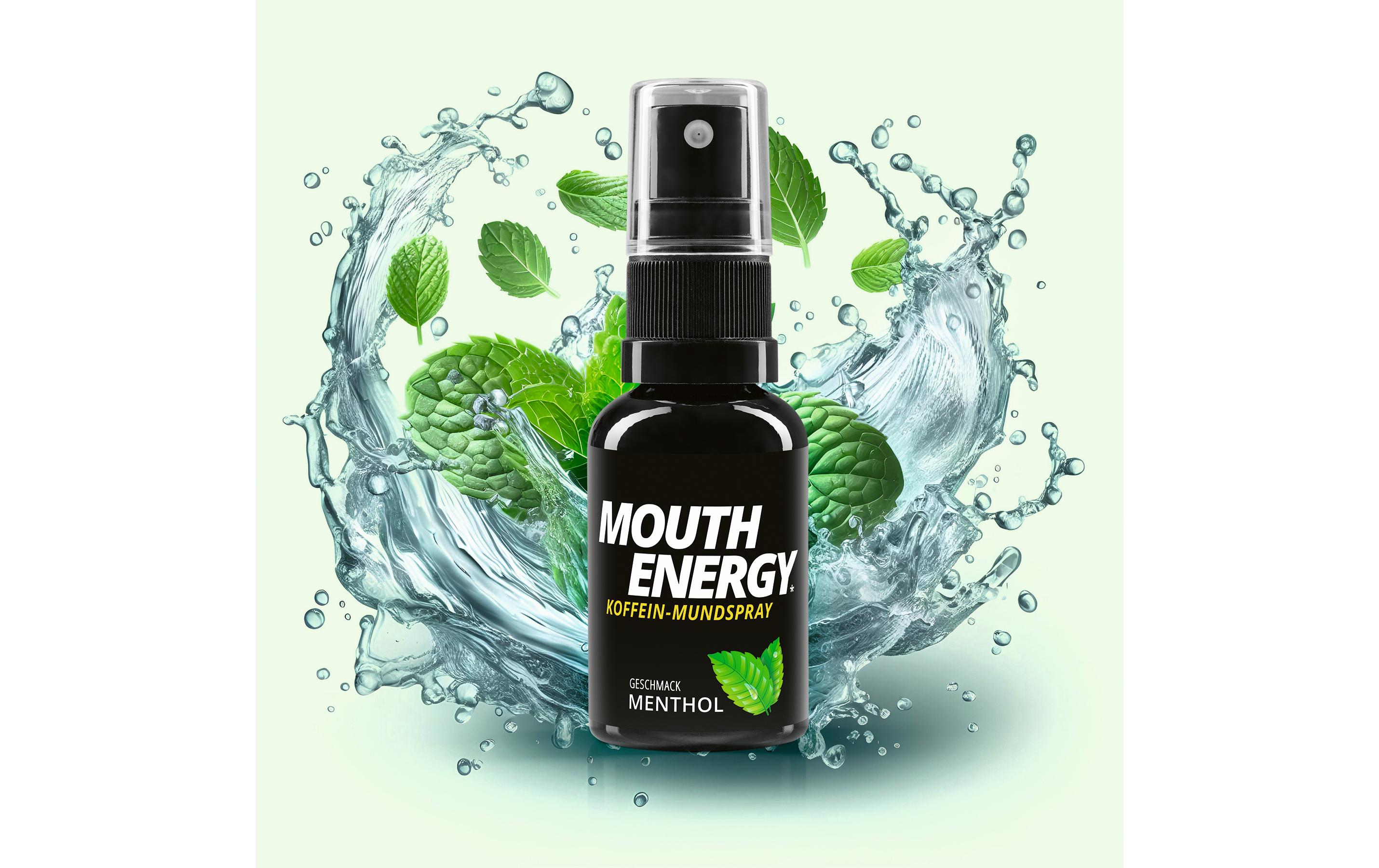 Mouth Energy Menthol 30 mlWachmacher-Spray mit Vitamin B aus «Die Höhle der Löwen»