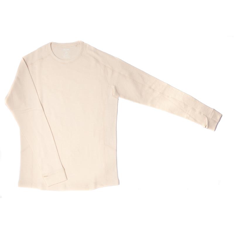 Pull Homme Spro Men's Merino Waffle Long Sleeve - Ecru