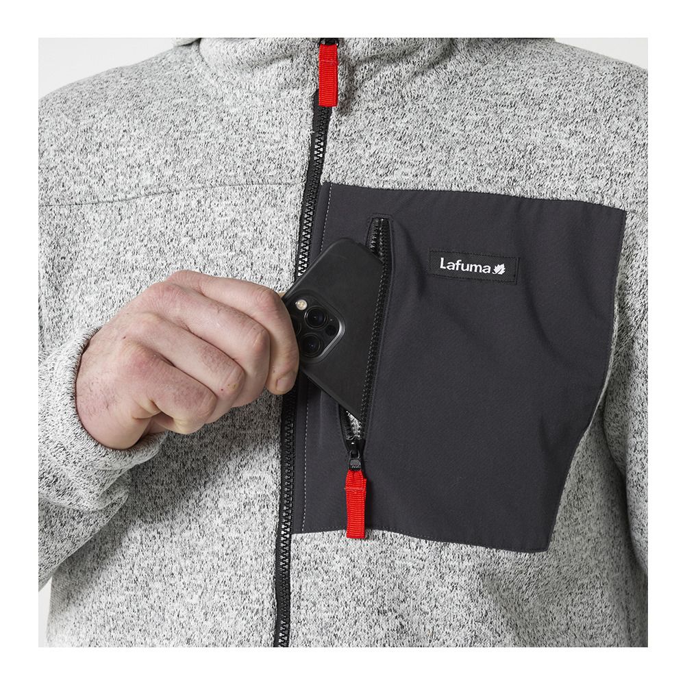 Lafuma ACCESS WIND - Polaire Homme heather grey