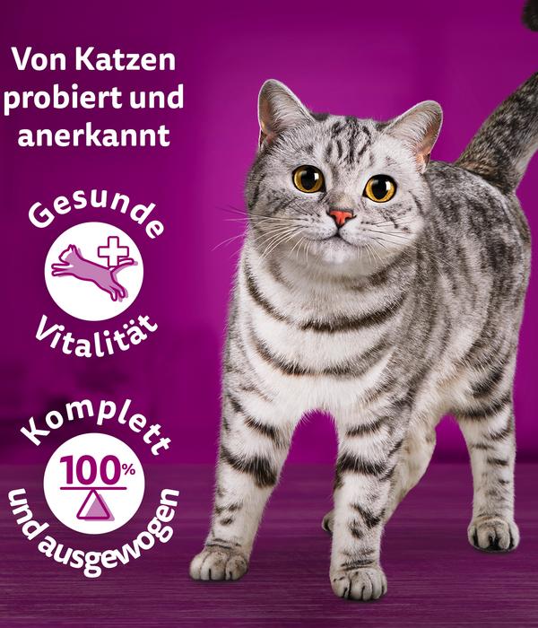 Whiskas® Nassfutter für Katzen Multipack