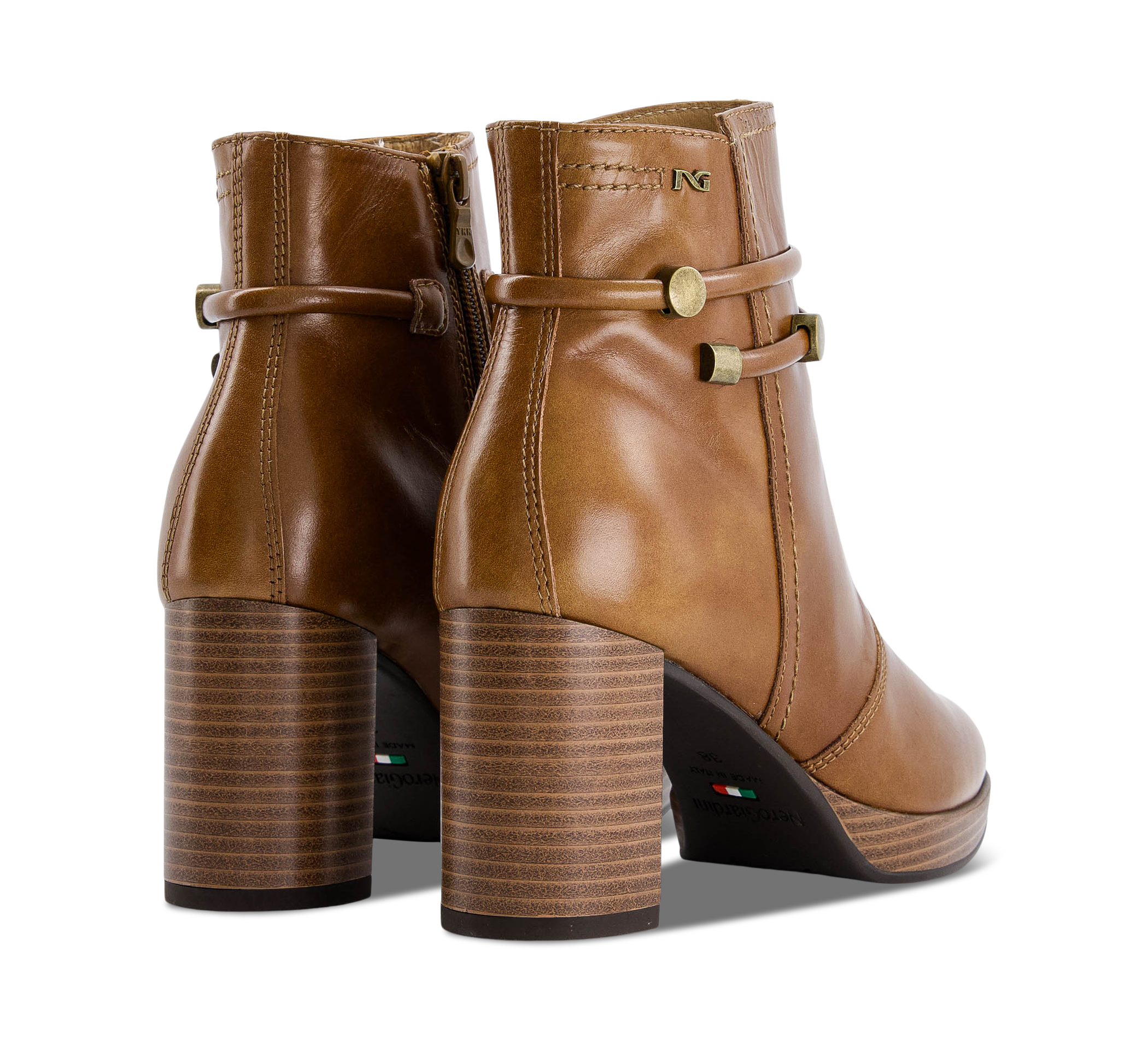 Nero Giardini Klassische Stiefelette braun