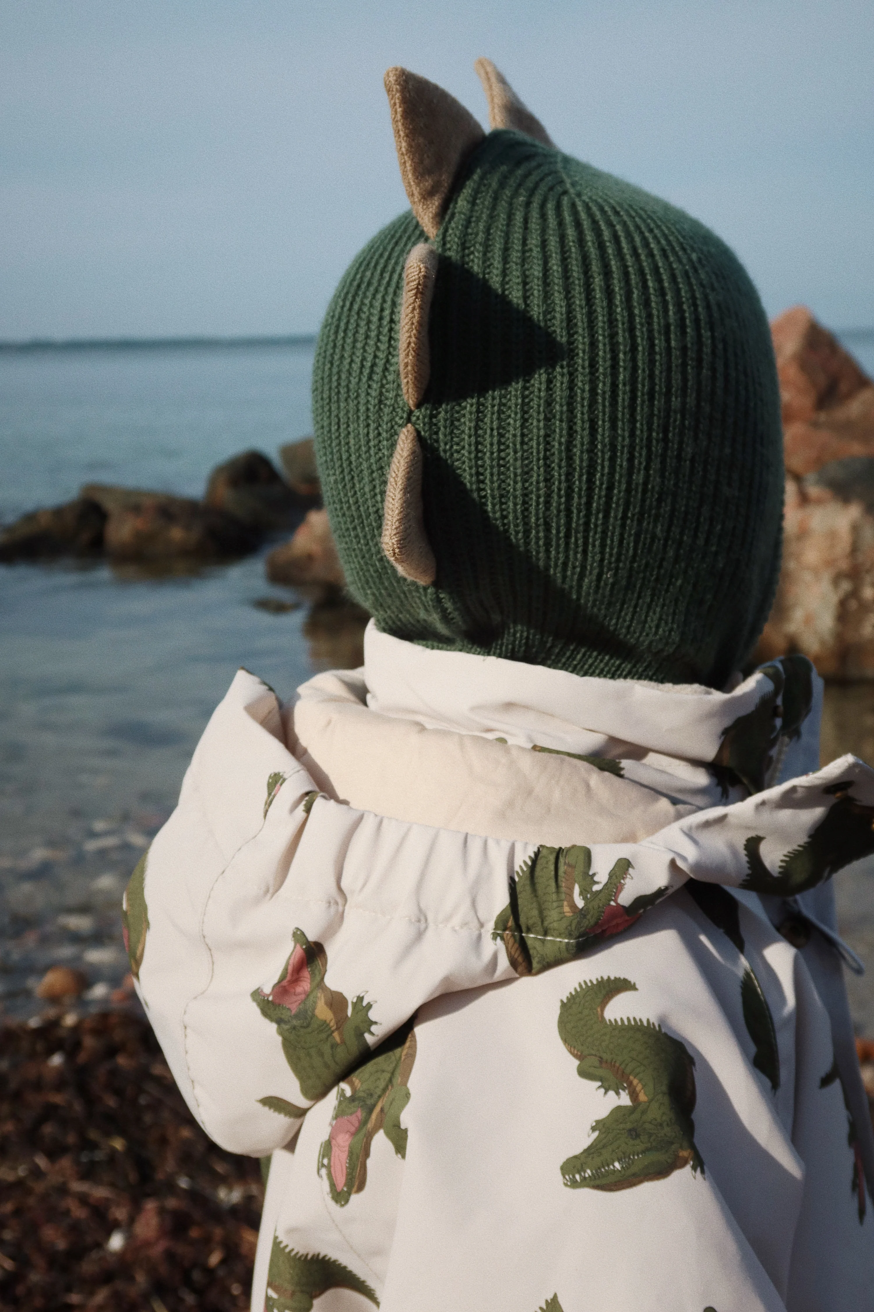 mismou vinterjakke - crocodile - 12M