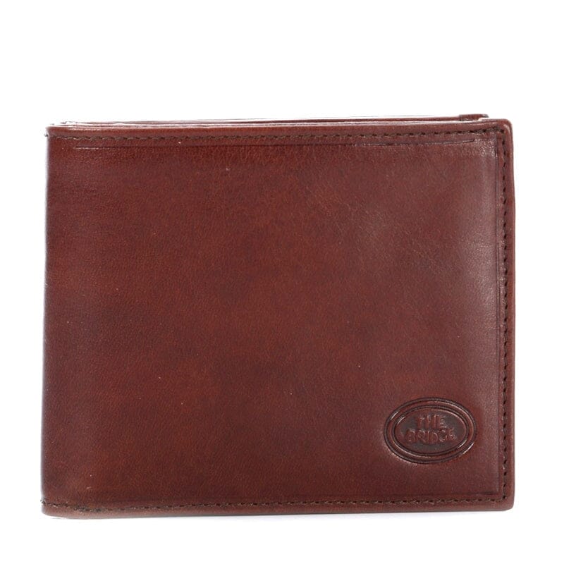 The Bridge Story Uomo Billfold 6CC Bruin