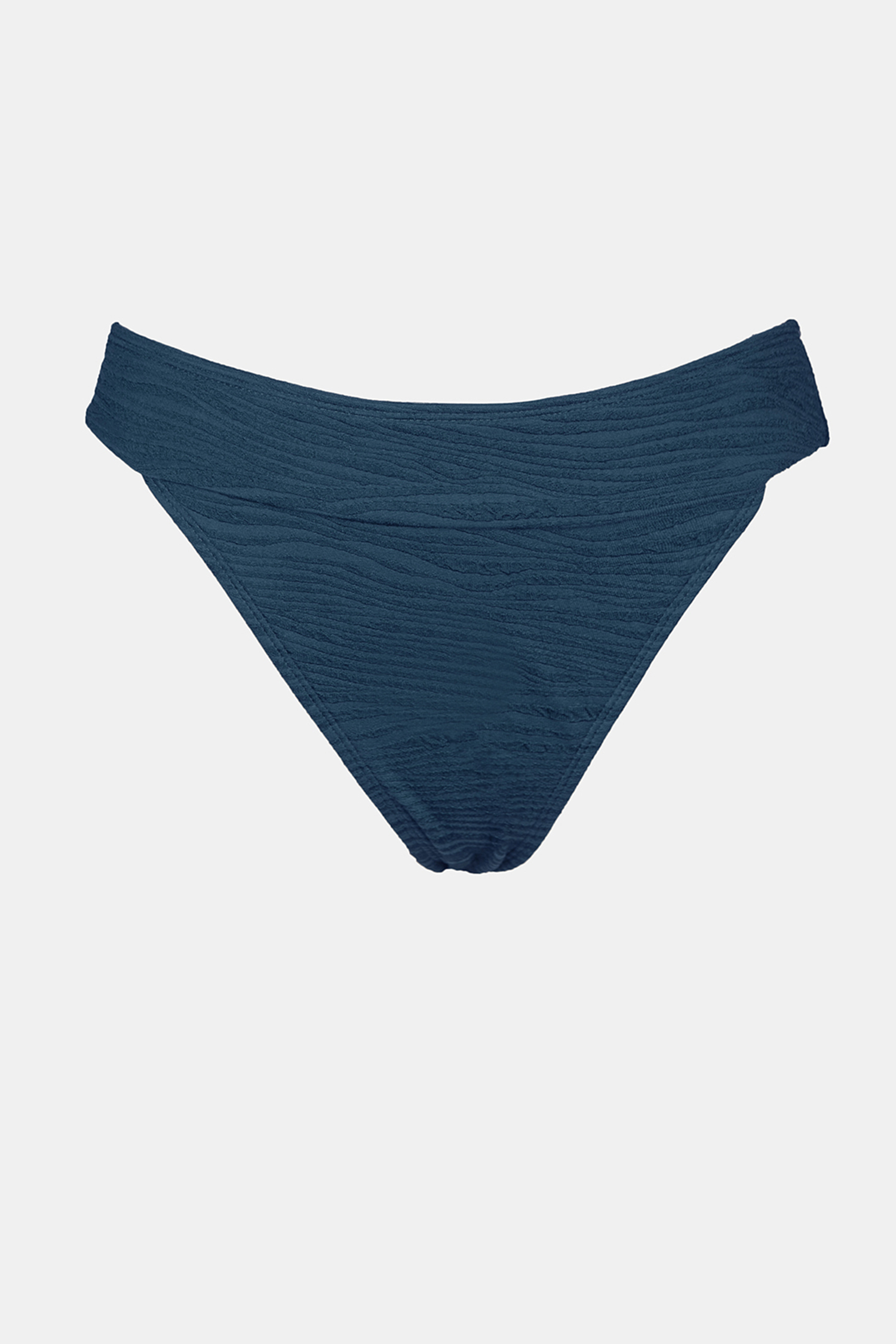 Bas de bikini taille moyenne en jacquard
