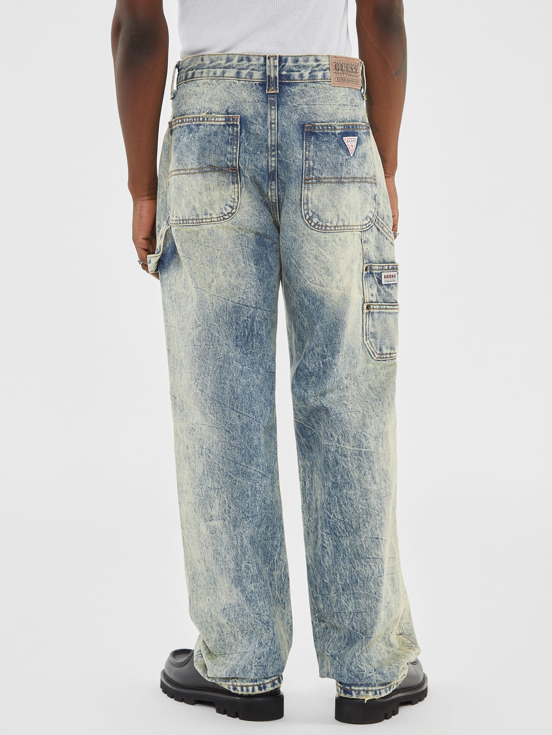 Calça jeans GUESS Originals Faded Denim Carpenter