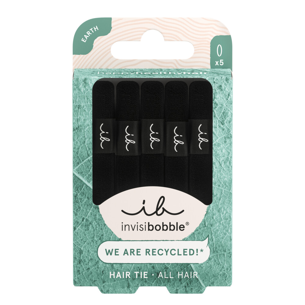Invisibobble Haarelastiek Zwart5 stuks