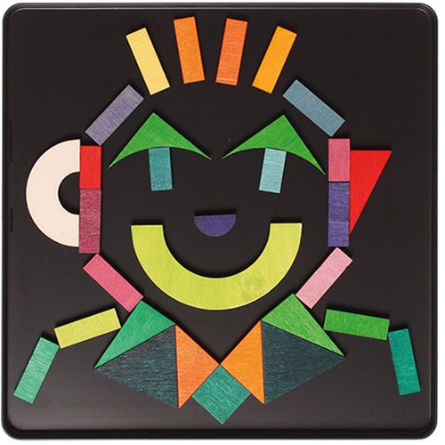 Grimm's magneetpuzzel - geo-grafisch (59st)