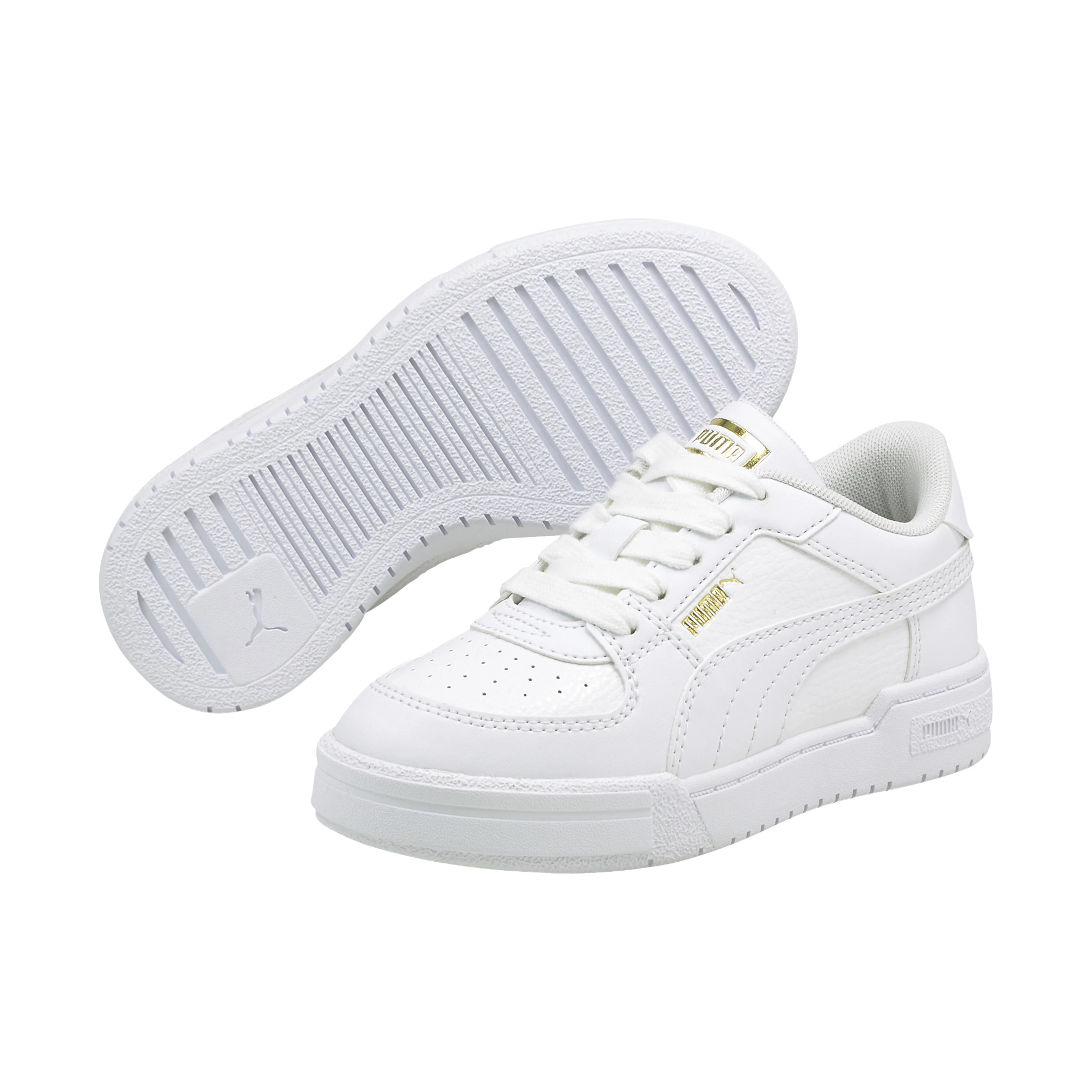 Basket cuir juniorca pro classic | Blanc