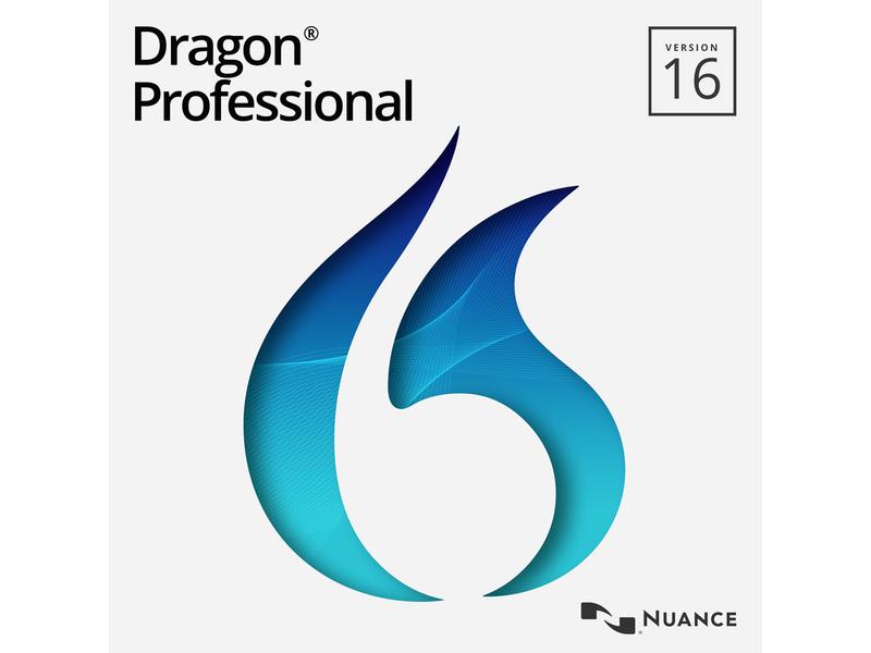 Nuance Dragon Professional Individual 16 ESD, Upgrade, Deut Spracherkennungssoftware mit Transkriptionsfunktion für Windows 11 und 10