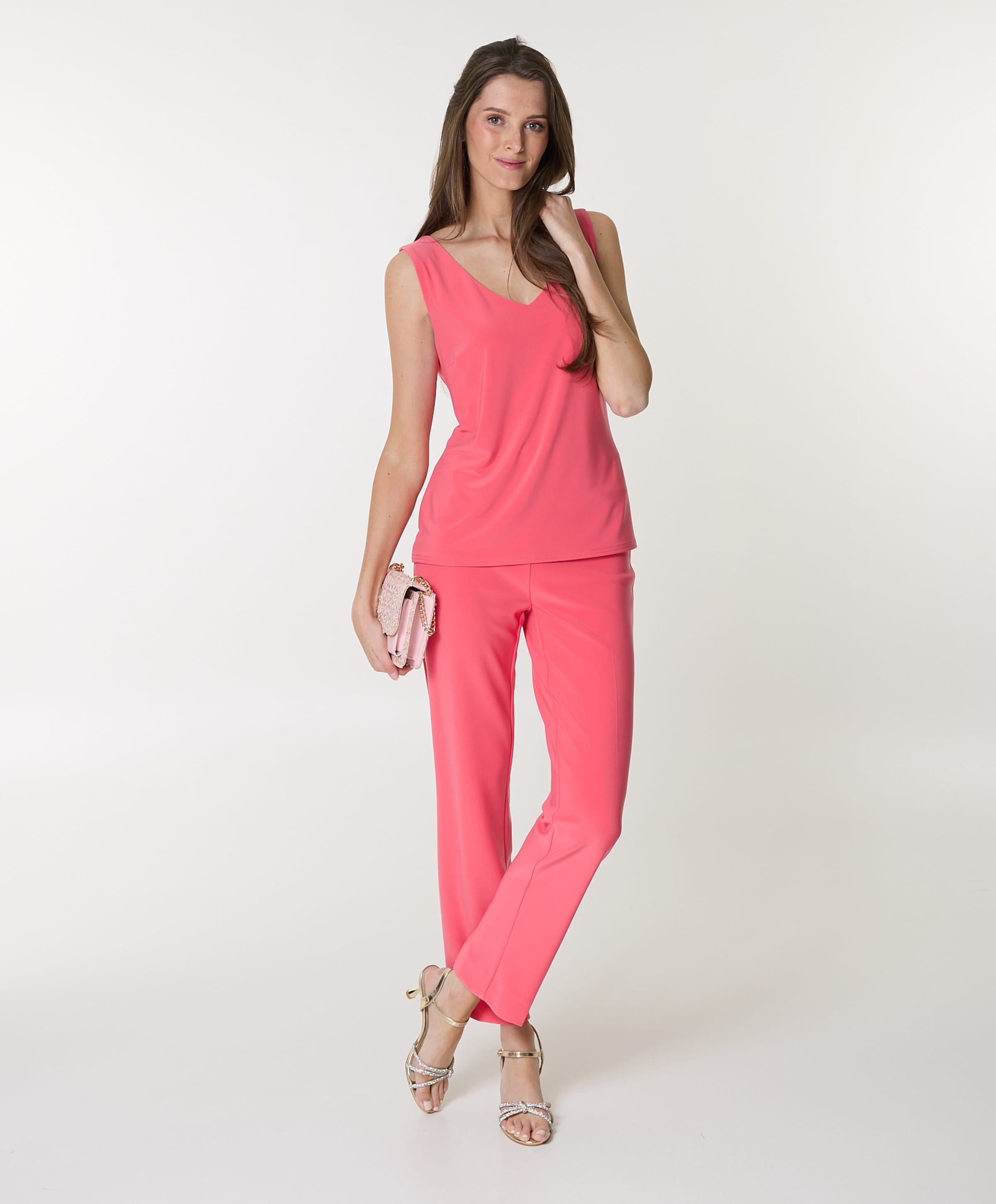 Joseph Ribkoff dames broek rood