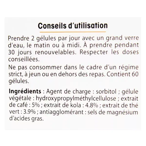 Juvamine Programme Minceur Brûle Graisse 60 gélules