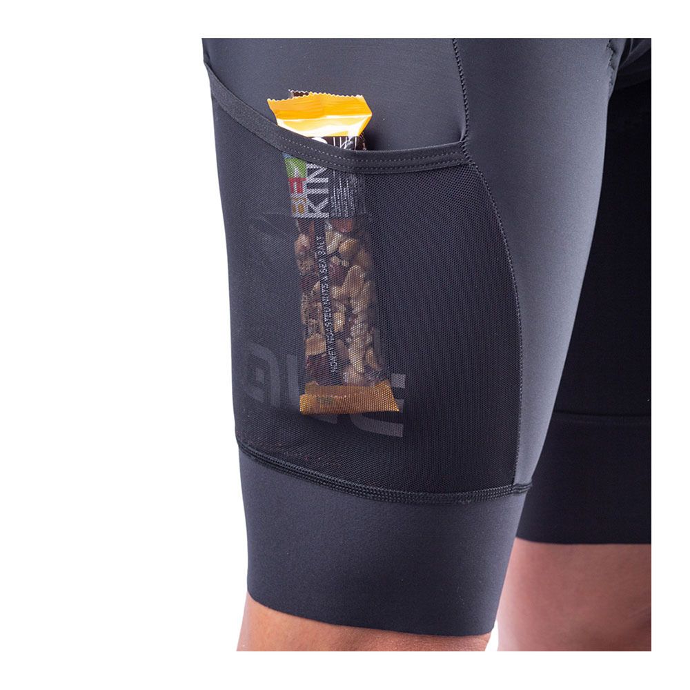 Ale STONES CARGO - Cuissard À bretelles Homme black