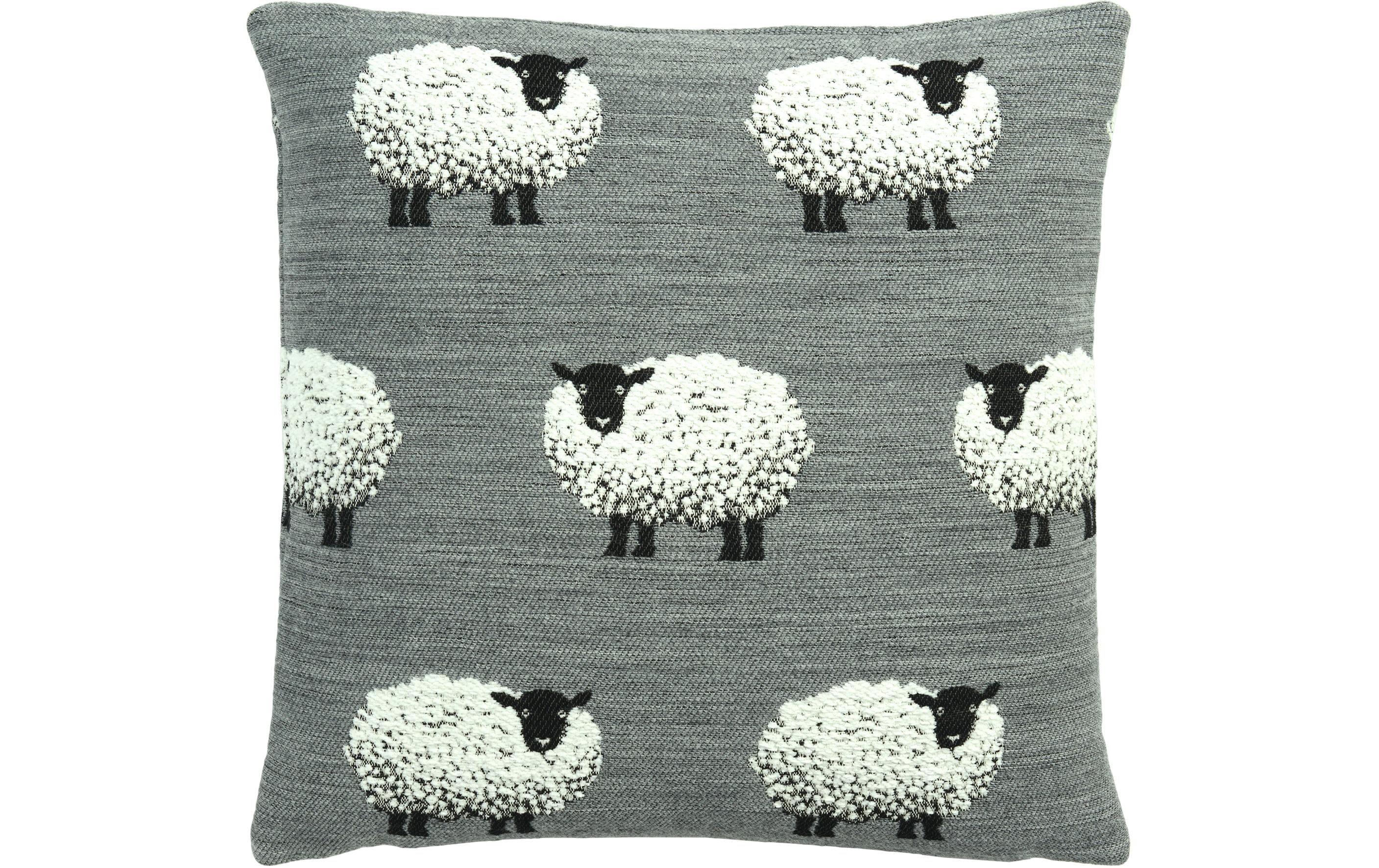 Kissenbezug Fluffys Gang 40 x 40 cm, GrauKissenhülle