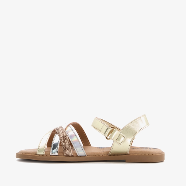 Blue Box meisjes sandalen goud/zilver