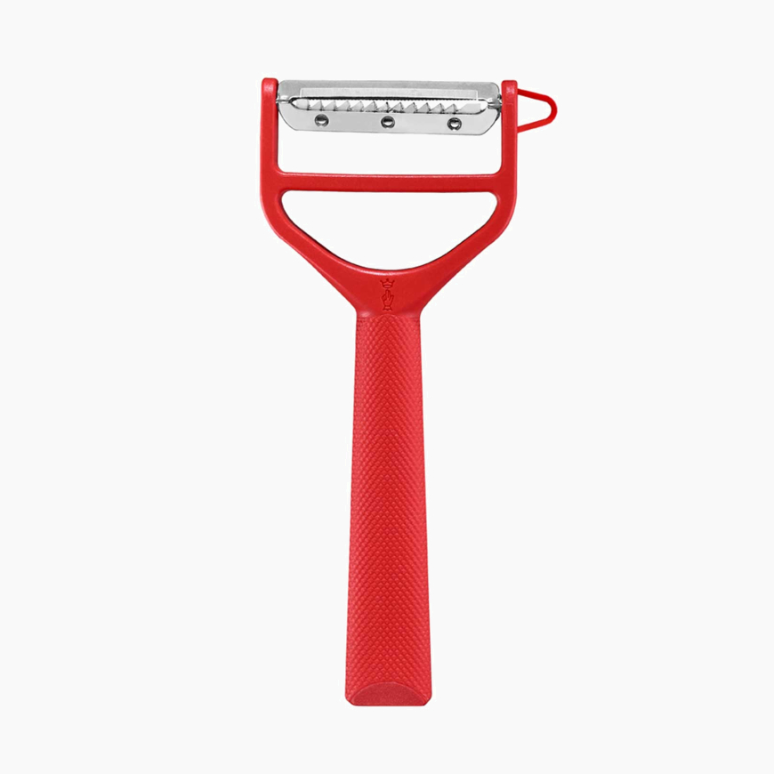 Eplucheur T-Duo polymère Rouge