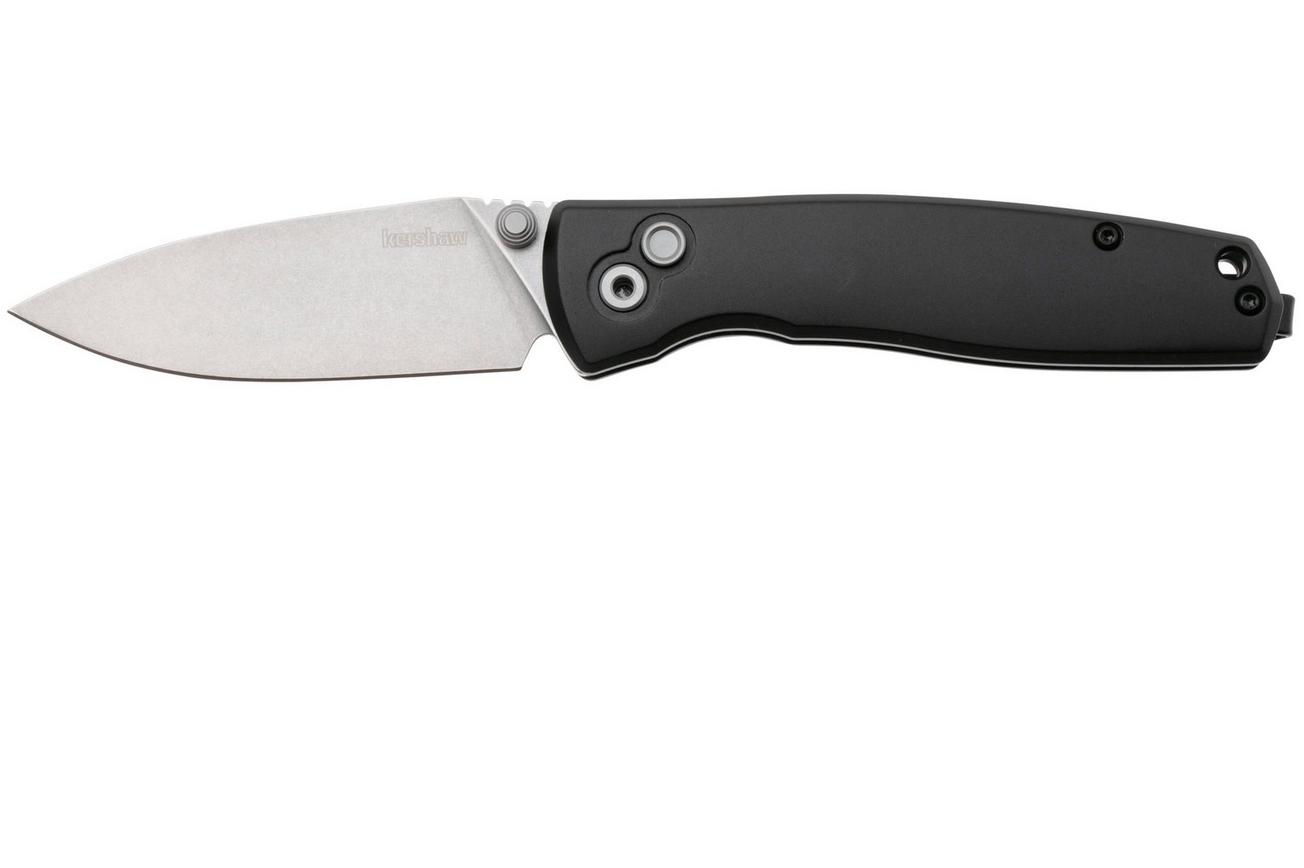 Kershaw Kindred 2053 Stonewashed D2, Black Aluminium, zakmes