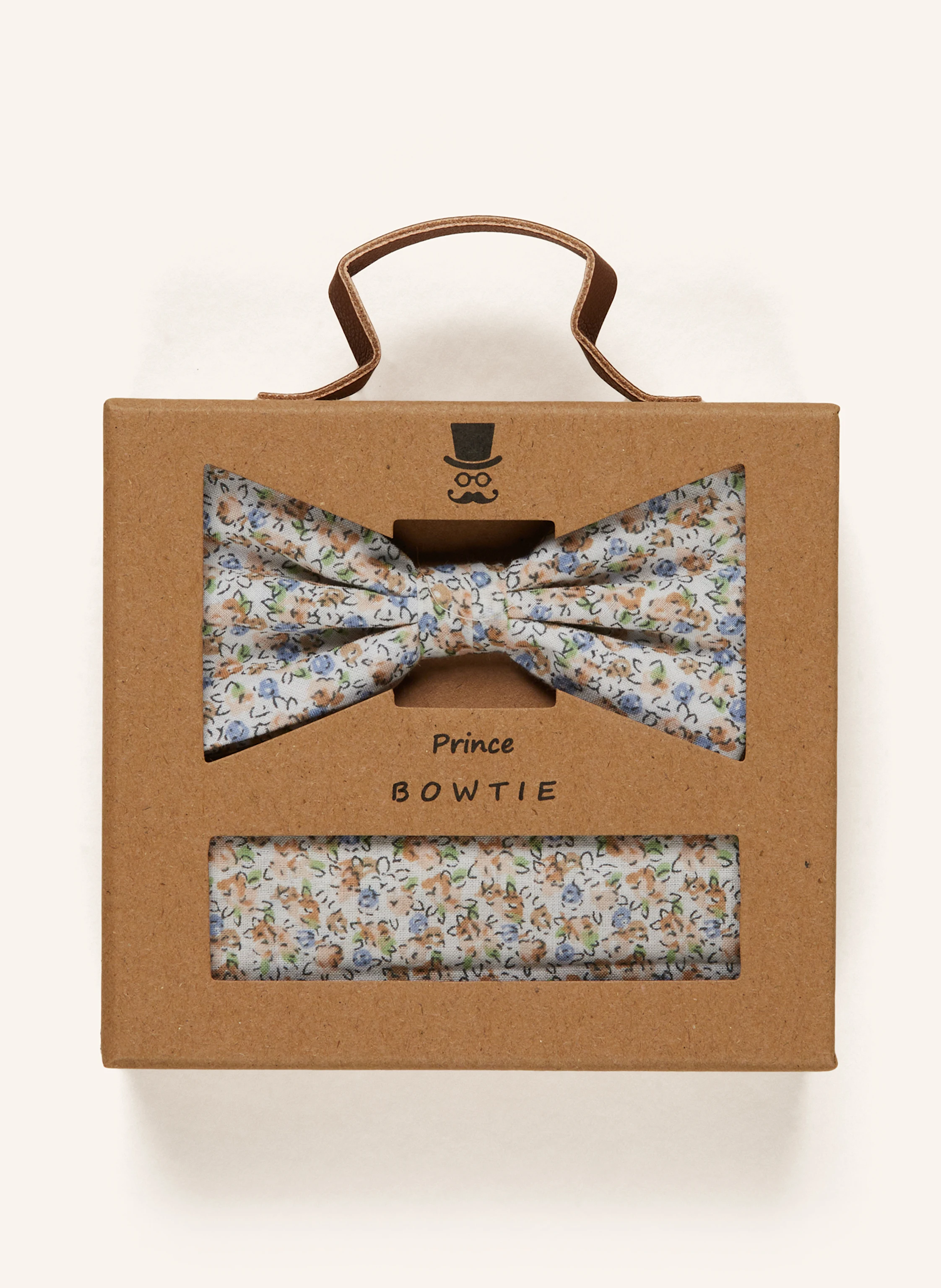 Prince BOWTIE Set: Fliege und Einstecktuch