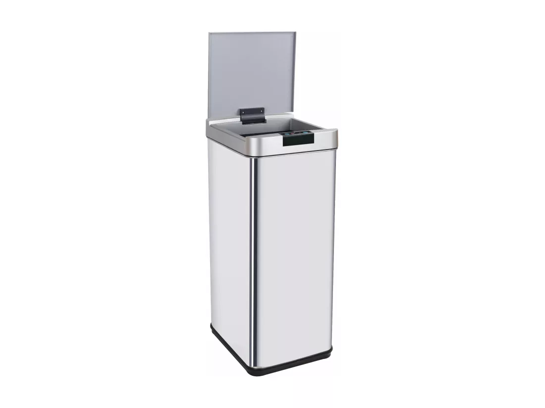 Poubelle de cuisine automatique PARKSIDE Argent Acier inoxydable 50 L