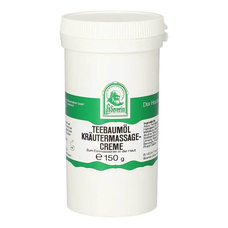 Teebaum Öl Kräutermassagecreme, 150 g