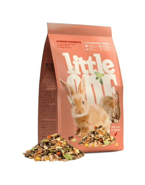 Little One Voer Voor Jonge Konijnen - Konijnenvoer - 900 g