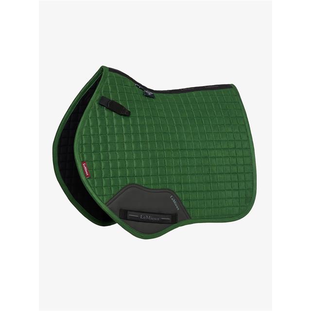 Zadeldek LeMieux Mini Suède Close Contact Square Springen Groen