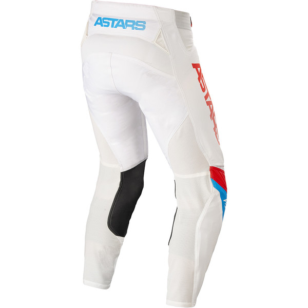 Alpinestars - Pantalon Techstar Quadro Blanc / Bleu / Rouge