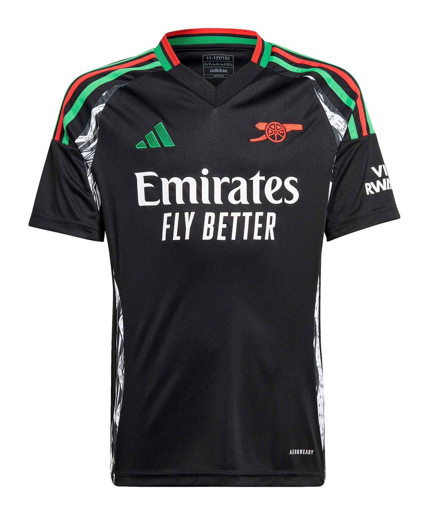 adidas FC Arsenal London Trikot Away 2024/2025 Kids Schwarz