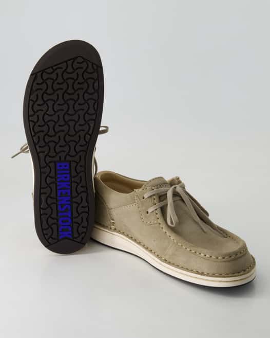 Birkenstock Pasadena Schnürschuhe in Beige
