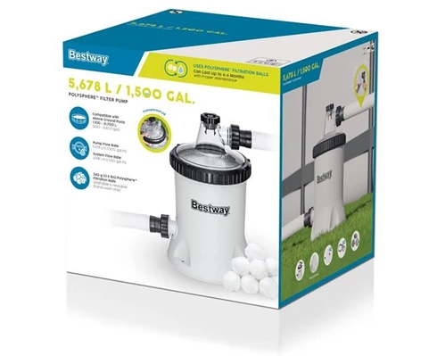 Bestway 5678L/1500gal Polysphere Filter Pump