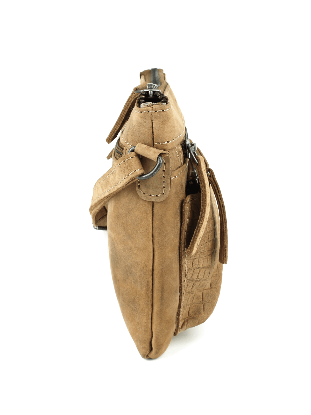 DSTRCT Alligator Creek Crossbody Tas Taupe