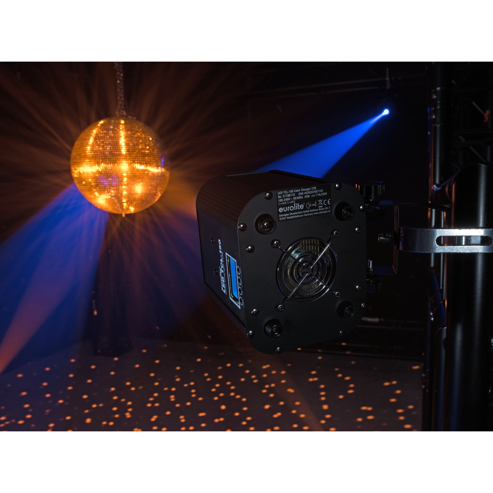 Eurolite TCL-150 Color Changer 30 W COB LED met gobo en kleurenwiel